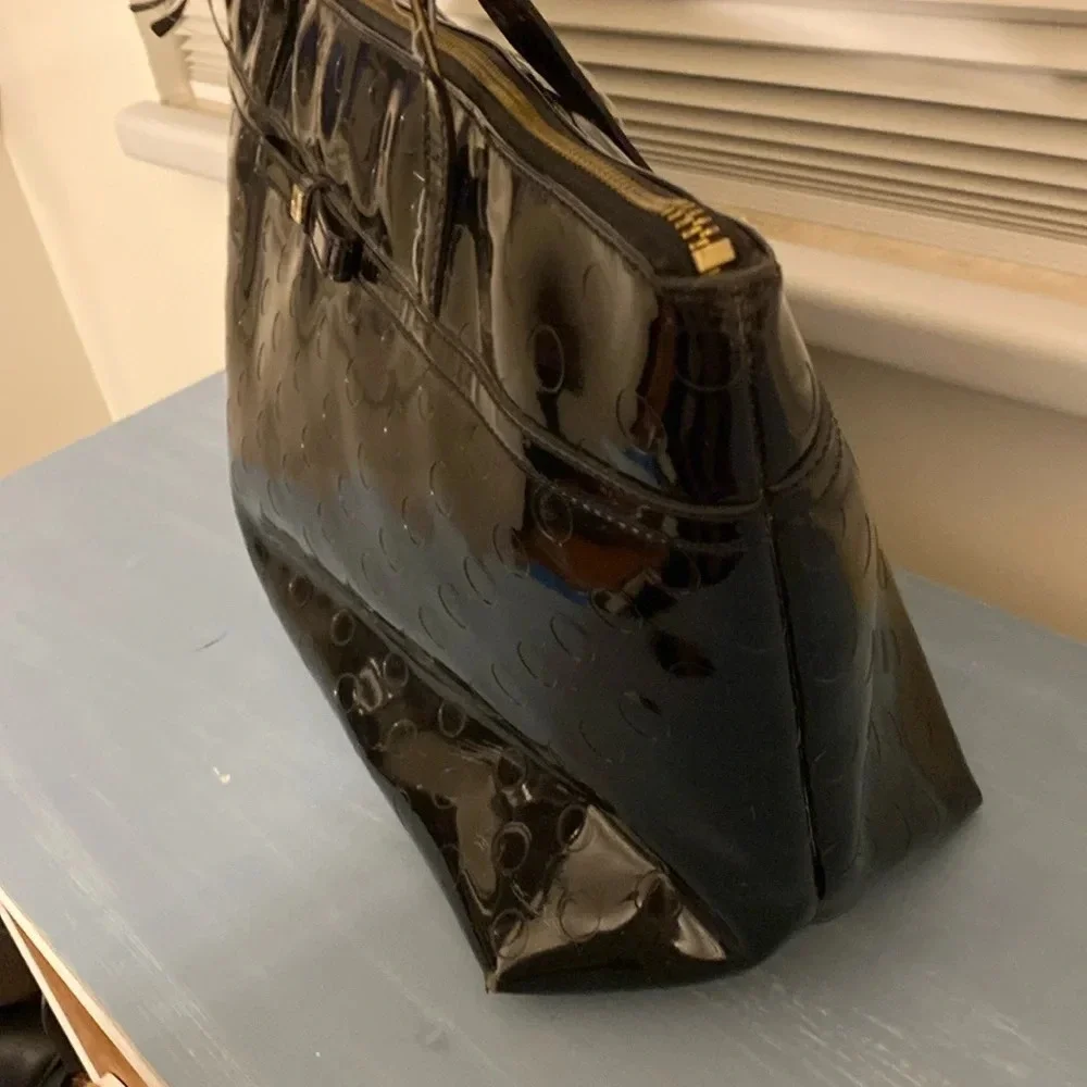 Kate Spade Sophie Camellia Patent Leather Tote